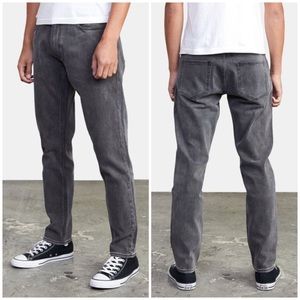 RVCA Daggers Denim Slim Straight Jeans